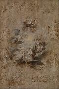 Peter Paul Rubens Multiple Sketch for the Banqueting House Ceiling oil on canvas